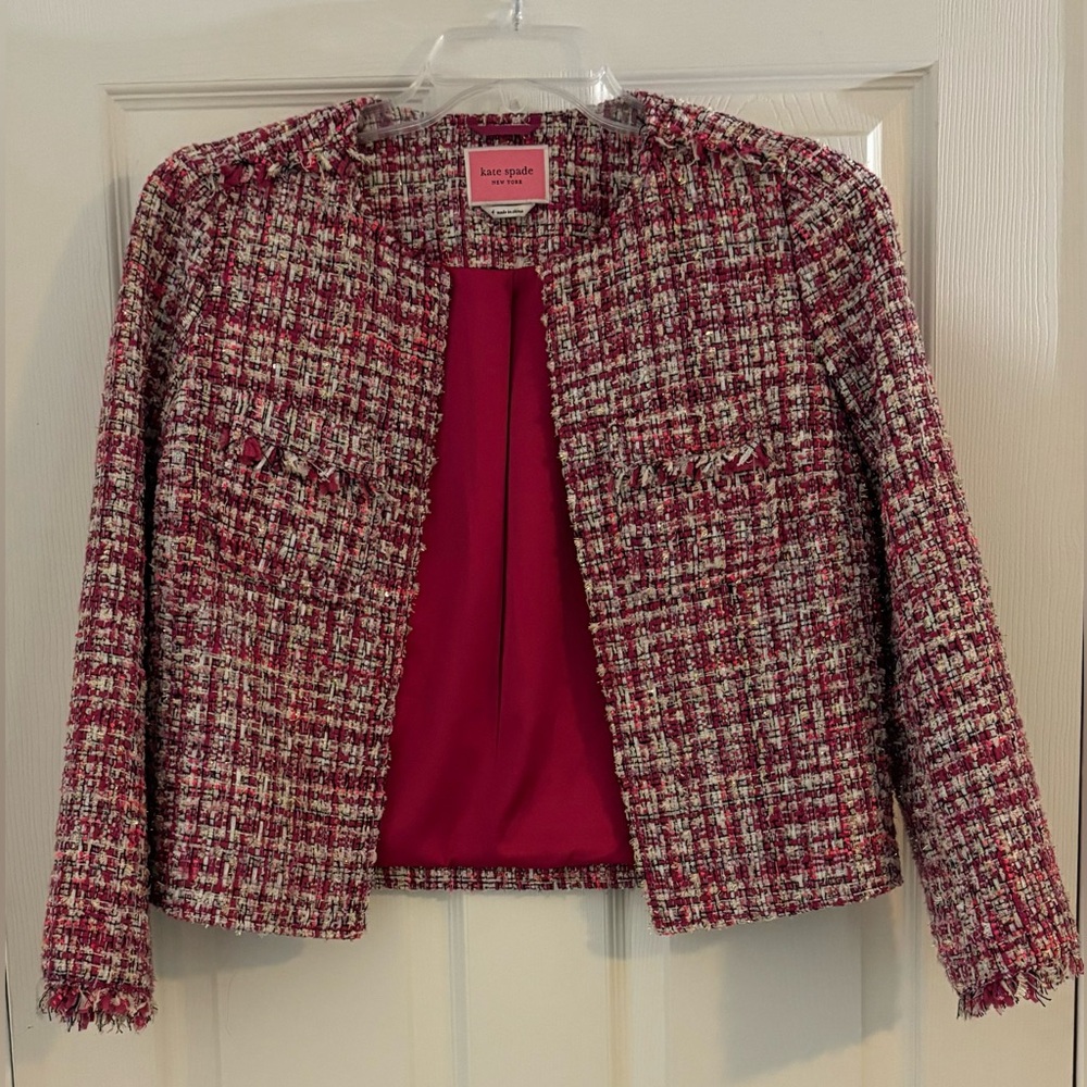 Pink Kate Spade Blazer